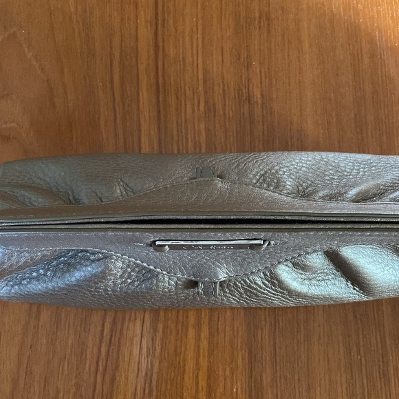 Cole Haan Metallic Clutch/Cosmetic Bag - Picture 10 of 12